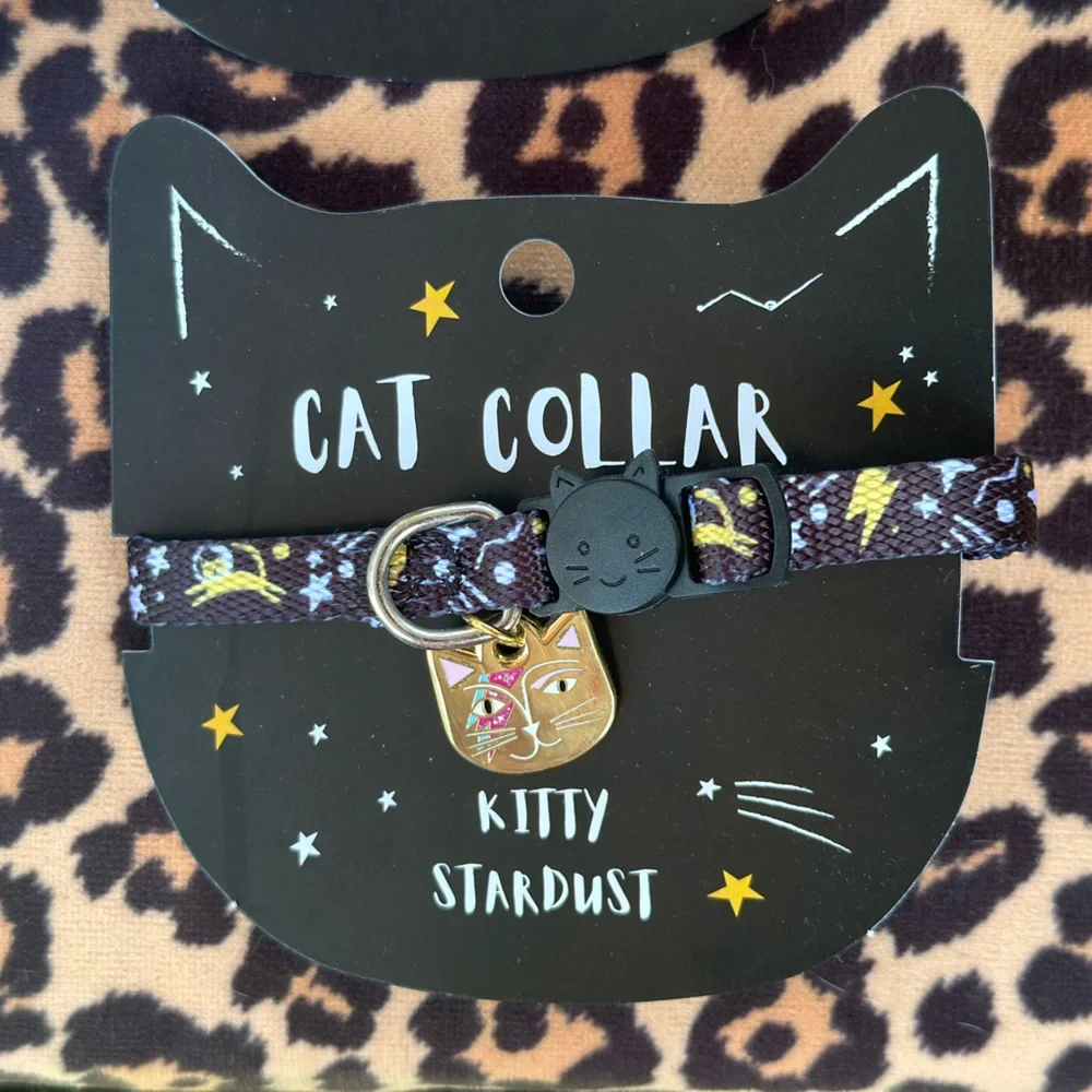Artist Inspired Cat Collar and Charm